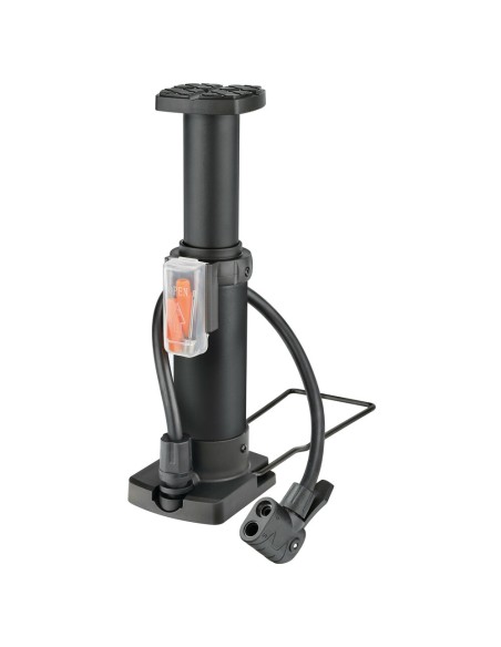 Pompa a piede per bici portatile compatta