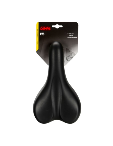 Sella Evo per bici con morsetto integrato