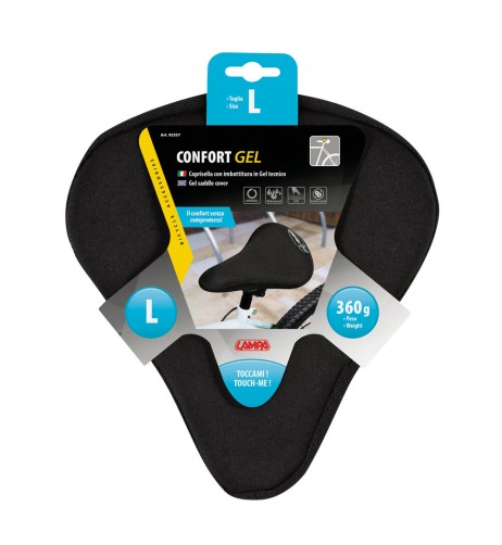 Coprisella bici con imbottitura comfort gel taglia L