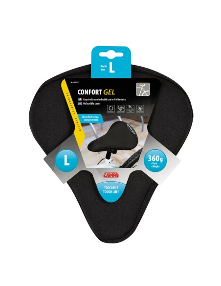 Coprisella bici con imbottitura comfort gel taglia L