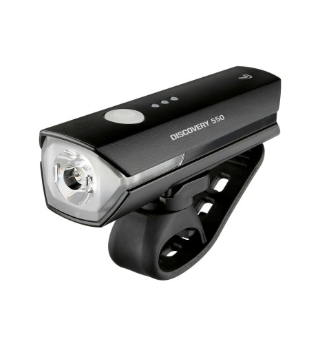 Fanale anteriore Bici a Led ricaricabile USB Discovery 550lm