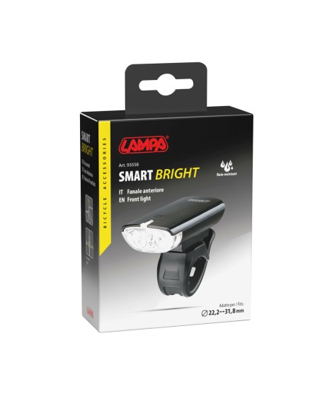 Fanale anteriore Bici a Led Smart Bright 20lm