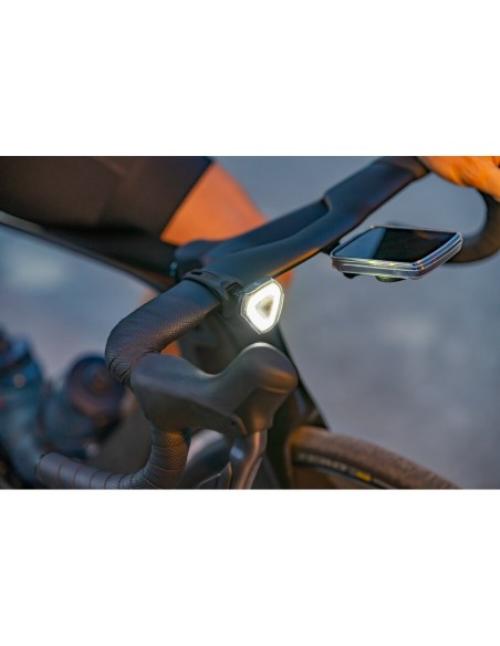 Kit fanale anteriore e posteriore Bici Diamond Led ricaricabili USB