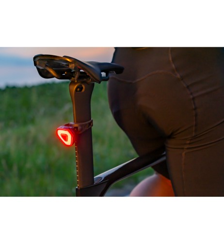 Kit fanale anteriore e posteriore Bici Diamond Led ricaricabili USB