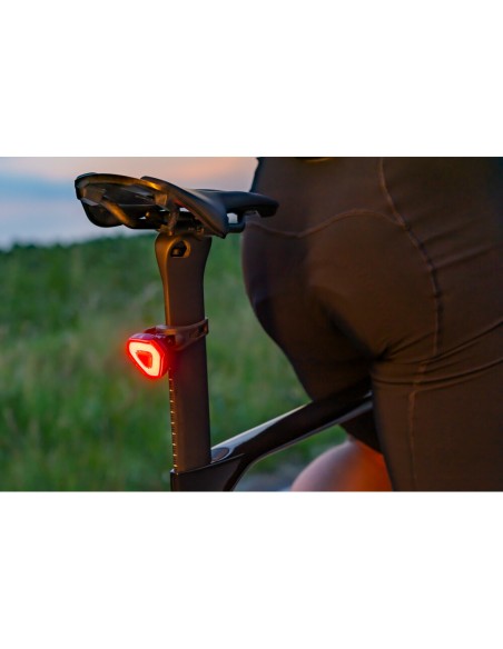 Kit fanale anteriore e posteriore Bici Diamond Led ricaricabili USB