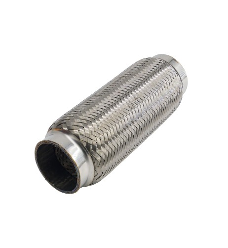 Raccordo flessibile in maglia di acciaio inox per sistemi di scarico diam