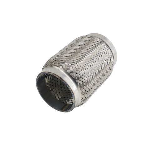 Raccordo flessibile in maglia di acciaio inox per sistemi di scarico diam