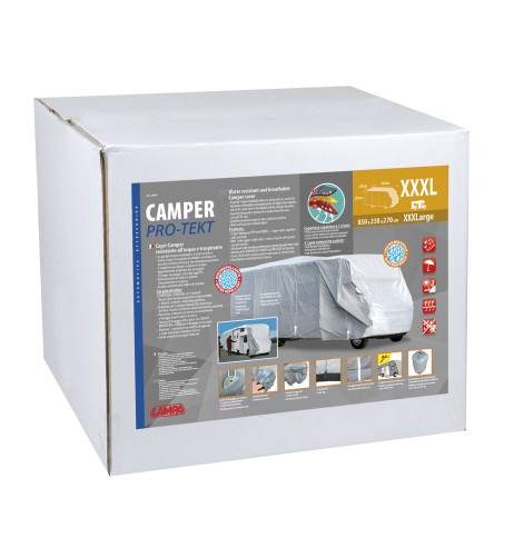 Copri camper resistente ad acqua e traspirante 850x238x270cm