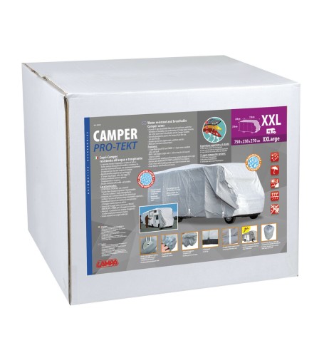 Copri camper resistente ad acqua e traspirante 750x238x270cm