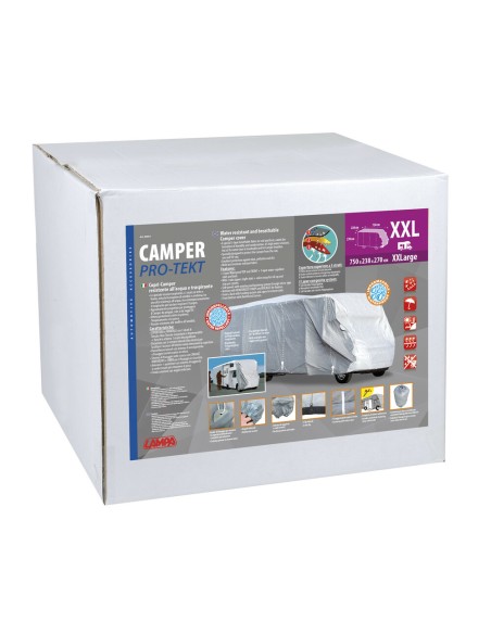 Copri camper resistente ad acqua e traspirante 750x238x270cm