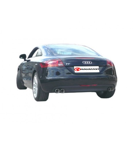 Scarico terminale 50 0221 65 omologato Audi TT 8J 1 8 2 0TFSI 2006 2014