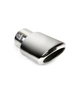 Terminale scarico universale inox singolo TS 64 38 58mm