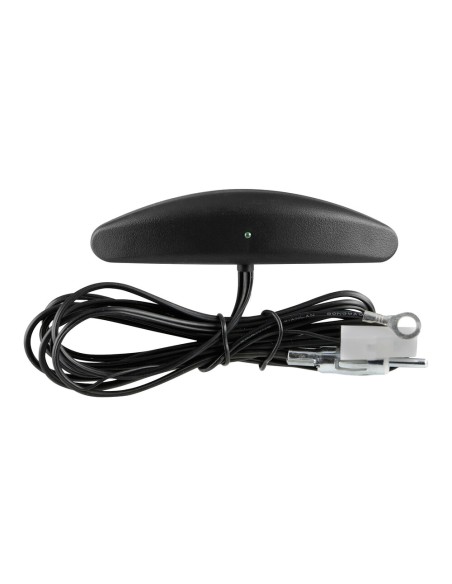 Antenna elettronica amplificata 12V AM FM per cristalli