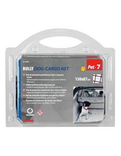 Rete di protezione gommata separatore baule auto universale 130x87cm 2
