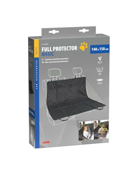 Coprisedile posteriore full protezione trasporto auto 145x150cm
