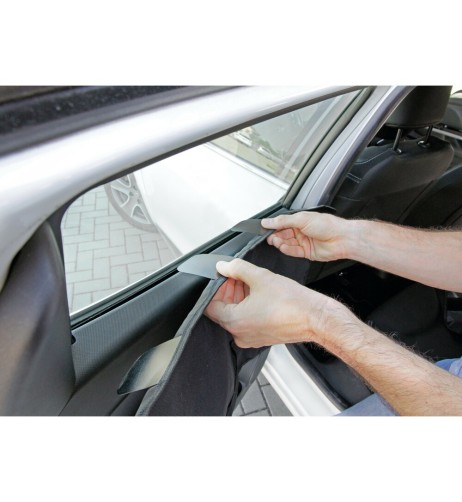 Coppia di protezioni animali per portiere posteriori auto
