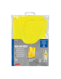 Gilet riflettente per bambini Giallo taglia unica 2