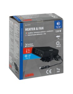 Scaldino sbrinatore e ventilatore 12V 150W 2