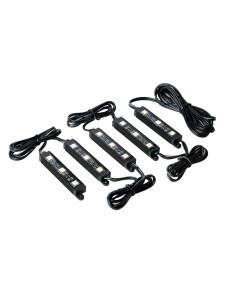 Set strisce decorative interno esterno 5x3 led 12V rosso
