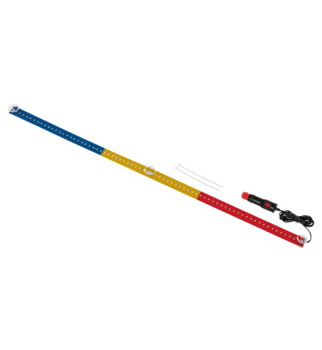 Bandiera luminosa Romania 72 Led 24V camion 90cm