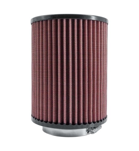 Filtro Aria auto Universale biconico ingresso 80mm 128x180mm