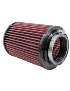 Filtro Aria auto Universale biconico ingresso 80mm 128x180mm 2