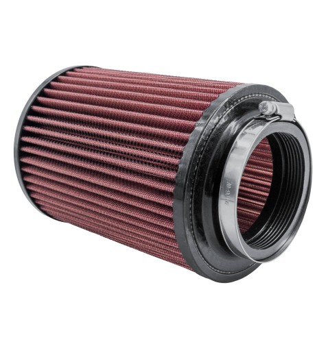 Filtro Aria auto Universale biconico ingresso 80mm 128x180mm