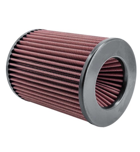 Filtro Aria auto Universale biconico ingresso 80mm 128x180mm