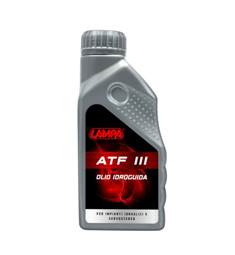 Olio idroguida per impianti idraulici e servosterzo 500ml ATF III