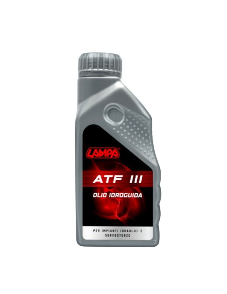Olio idroguida per impianti idraulici e servosterzo 500ml ATF III