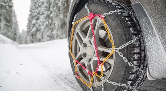 Scegli le catene da neve giuste